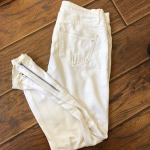 Madewell Ankle Zipper Jeans